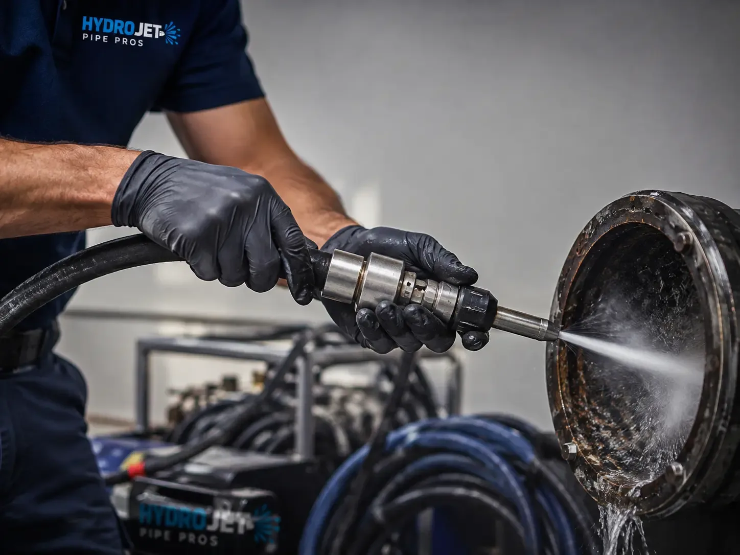 Hydro Jet Pipe Descaling in Trout Lake, WA